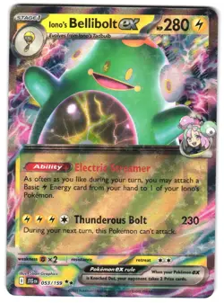 Iono's Bellibolt ex - 053/159 SV09: Journey Together Pokemon TCG - Image 1