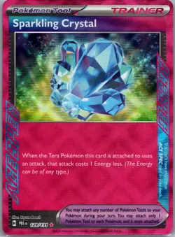 Pokemon Sparkling Crystal SV: Prismatic Evolutions #129/131 Near Mint or Better - Image 1