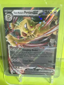 Team Rocket's Persian ex 150/182 Double Rare Pokemon 2025 Destined Rivals!!! - Image 2