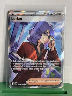 Lucian 208/167 Full Art Ultra Rare Trainer - Pokemon TWM SV06 - NM/M - Image 1