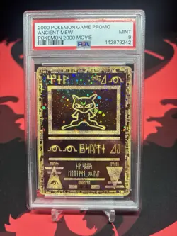 Pokemon The Movie 2000 Ancient Mew Promo Graded PSA 9 Mint - Image 1