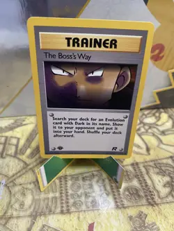 Pokemon 1st Edition Team Rocket (2000) - The Boss's Way 73/82 - Uncommon - LP - Image 1