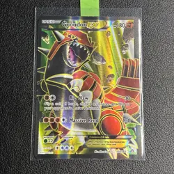 Pokemon Groudon EX Full Art Ultra Rare Holo XY Primal Clash 150/160 LP - Image 1