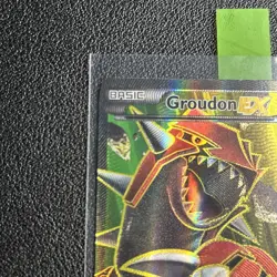 Pokemon Groudon EX Full Art Ultra Rare Holo XY Primal Clash 150/160 LP - Image 2