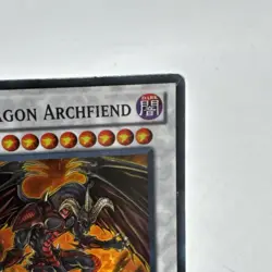YuGiOh Red Dragon Archfiend Limited Edition Secret Rare CT05-EN002 LP Card - Image 3