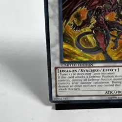 YuGiOh Red Dragon Archfiend Limited Edition Secret Rare CT05-EN002 LP Card - Image 5