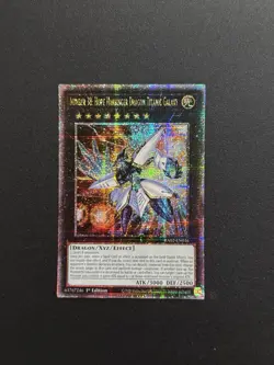 2024 YUGIOH RA02 25TH QCR SECRET RARE NUMBER 38 HOPE HARBINGER TITANIC GALAXY NM - Image 1