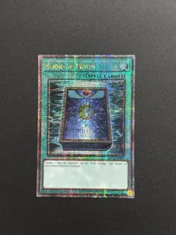 2024 YUGIOH RA02 25TH QCR SECRET RARE BOOK OF MOON NM 🌙 - Image 1