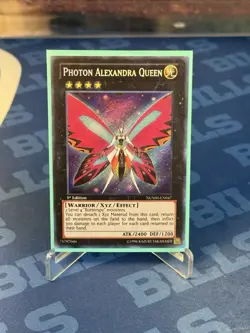 Yugioh Photon Alexandra Queen NUMH-EN047 Secret Rare 1st Ed NM - Image 1