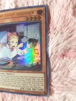 Yu-gi-oh! Time Thief Adjuster GFTP-EN012 Ultra Rare 1st Ed Ghost From The Past - Image 3
