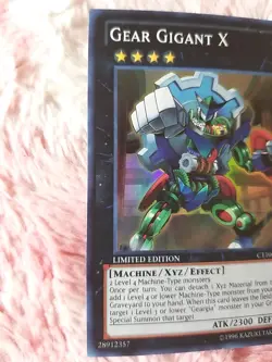 YU-GI-OH! Gear Gigant X CT10-EN017 Super Rare Limited Edition - Image 2