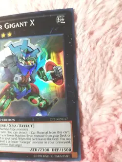 YU-GI-OH! Gear Gigant X CT10-EN017 Super Rare Limited Edition - Image 3