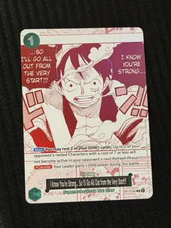 Promo Event Rare OP13-040 3rd Anniversary Treasure Campaign One Piece English - Image 1