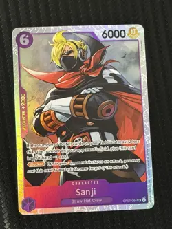 Sanji OP07-064 - One Piece TCG - SR Super Rare NM Near-Mint Foil English - Image 1