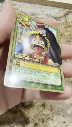 ONE PIECE Card Game Dg-W01 Shanks & Luffy 2002 One Piece TV Animation CCG RARE - Image 2
