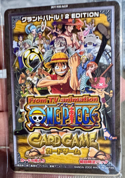 2002 One Piece Promo Carddass Grand Battle 2nd Edition Sealed Bandai Japan - Image 1