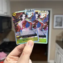 Boa Hancock OP14-112 SR The Azure Sea’s Seven Foil One Piece TCG English - X2!!! - Image 1