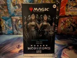 Modern Horizons 3 MTG COMMANDER DECK TRICKY TERRAIN New - Image 1