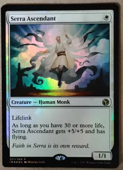 Serra Ascendant (Foil) - MTG Iconic Masters IMA - Foil NM - Image 1