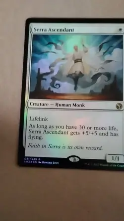 Serra Ascendant (Foil) - MTG Iconic Masters IMA - Foil NM - Image 2