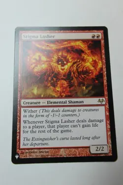MTG Stigma Lasher x1- -The List-Lightly Played - Image 1