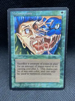 Metamorphosis- Arabian Nights- MTG-Played - Image 1