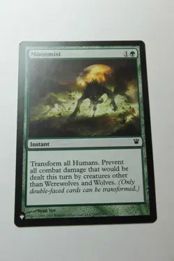 MTG Moonmist x1- -The List-Lightly Played - Image 1
