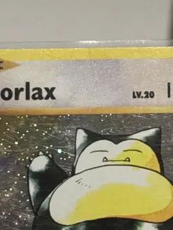 Snorlax XY179 Black Star Promo Holo Pokemon Card LP- Crease XY Promo Rare - Image 3