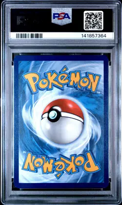 2025 POKEMON WHT EN-WHITE FLARE ILLUSTRATION RARE #136 PURRLOIN PSA 9 - Image 2
