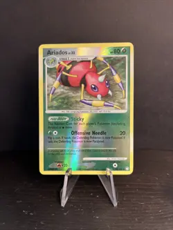 Pokemon TCG Ariados Mysterious Treasures Set 20/123 Reverse Holo Rare - Image 1