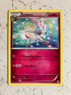 SYLVEON 15/30 XY TRAINER KIT NON HOLO RARE POKEMON CARD - Image 1