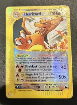 Pokemon 2003 Charizard E-Card Skyridge Reverse Holo 146/144 - Image 1