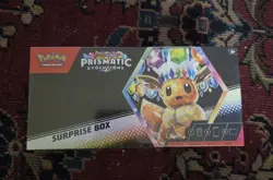 Pokemon Prismatic Evolutions Surprise Box New Sealed - Image 1