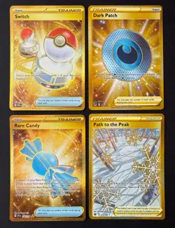 Pokemon TCG - Full Art Trainer Lot - Switch, Dark Patch, Rare Candy, Etc - NM - Image 1