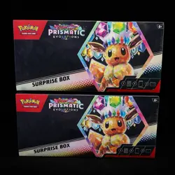 🔮 Pokemon Scarlet & Violet: Prismatic Evolutions – Surprise Box (x2) Sealed - Image 1
