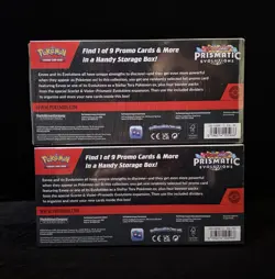 🔮 Pokemon Scarlet & Violet: Prismatic Evolutions – Surprise Box (x2) Sealed - Image 3