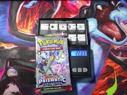 HEAVY! GOD PACKUUU 22.37g Prismatic Evolutions Pokemon TCG Booster (SEALED) - Image 1