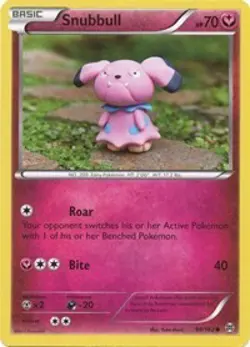 Snubbull 98/162 Common XY - BREAKthrough Pokemon Card - Image 1