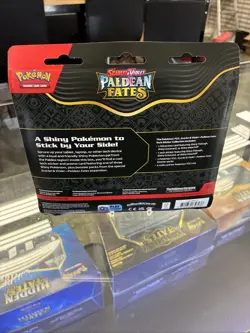 Pokemon Scarlet & Violet Paldean Fates - SHINY GREAVARD TECH STICKER COLLECTION - Image 3