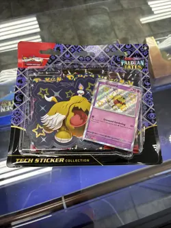 Pokemon Scarlet & Violet Paldean Fates - SHINY GREAVARD TECH STICKER COLLECTION - Image 5
