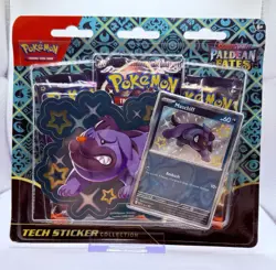 Pokemon TCG SV4.5 Paldean Fates Tech Sticker Collection Blister - Image 1
