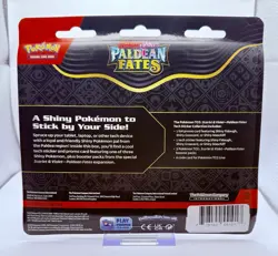 Pokemon TCG SV4.5 Paldean Fates Tech Sticker Collection Blister - Image 2