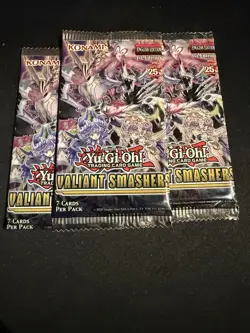 2023 YU-GI-OH 1st Edition Valiant Smashers Booster Pack x 1 - Image 3