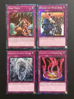 2024 YUGIOH RA02 25TH COLLECTORS RARE RIVALRY OF WARLORDS NM BONUS SET - Image 1
