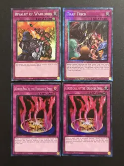 2024 YUGIOH RA02 25TH COLLECTORS RARE TRAP TRICK NM BONUS SET - Image 1