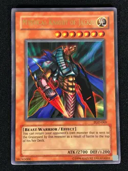 Yugioh Mystical Knight of Jackal PGD-069 Ultra (LP) - Image 1