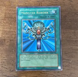 Yu-Gi-Oh! Monster Reborn LOB-118 Ultra Rare Unlimited Blue Eyes Konami English - Image 1