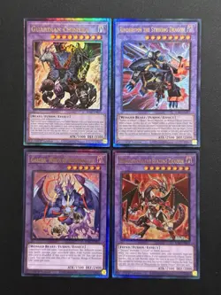 2024 YUGIOH RA02 25TH ULTIMATE RARE GARURA WINGS OF RESONANT LIFE NM BONUS SET - Image 1