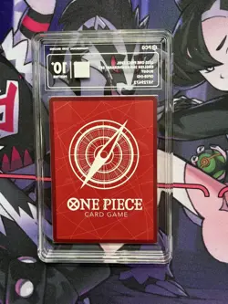 2025 One Piece Chinese Promo Cards #OP09-042 BUGGY PCG 10 Pristine JE21 - Image 2
