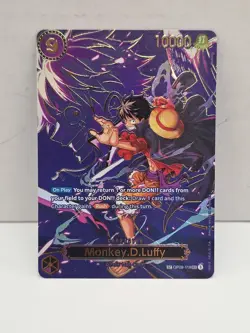Monkey D Luffy SP OP09-119 OP13 Carrying On His Will Foil English One Piece TCG - Image 1
